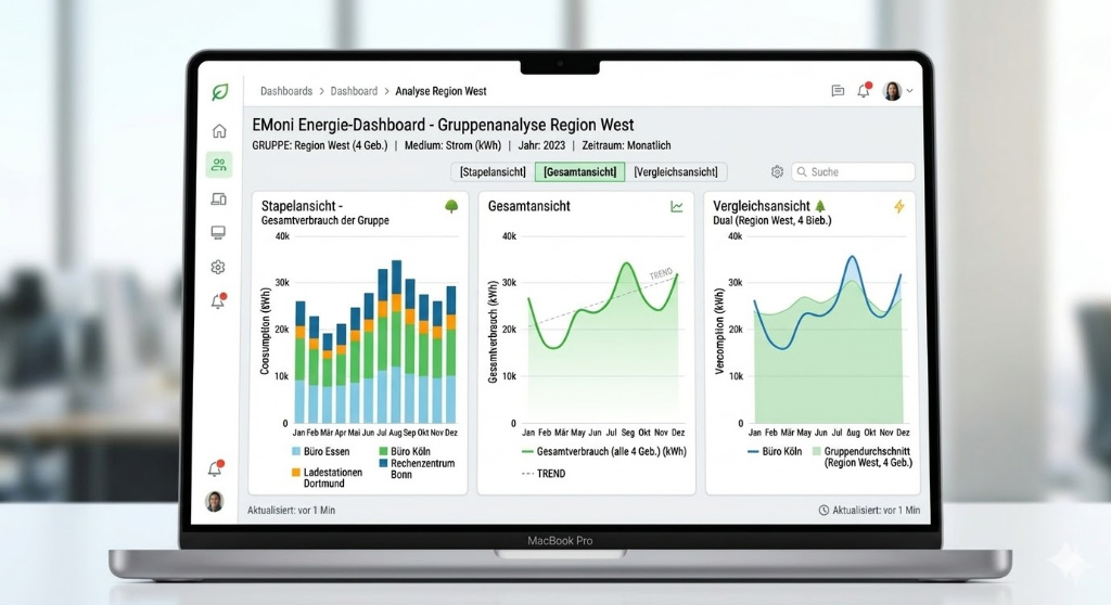 EMONI Dashboard Benchmark Analyse