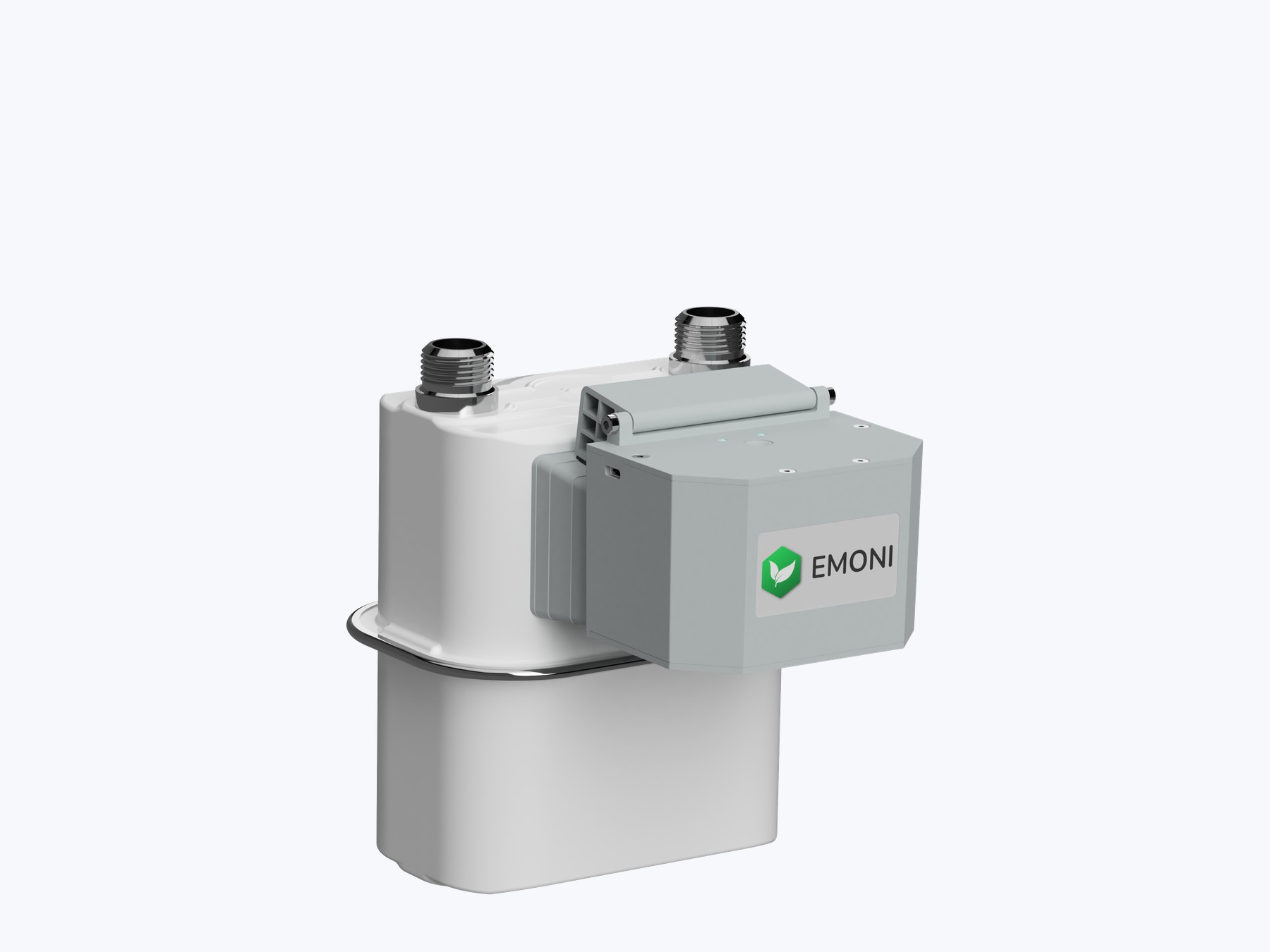 EMONI Endnode WLAN auf einem Gaszähler